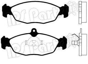 IPS PARTS ibd1390 -  Комплект тормозных колодок, дисковый тормоз